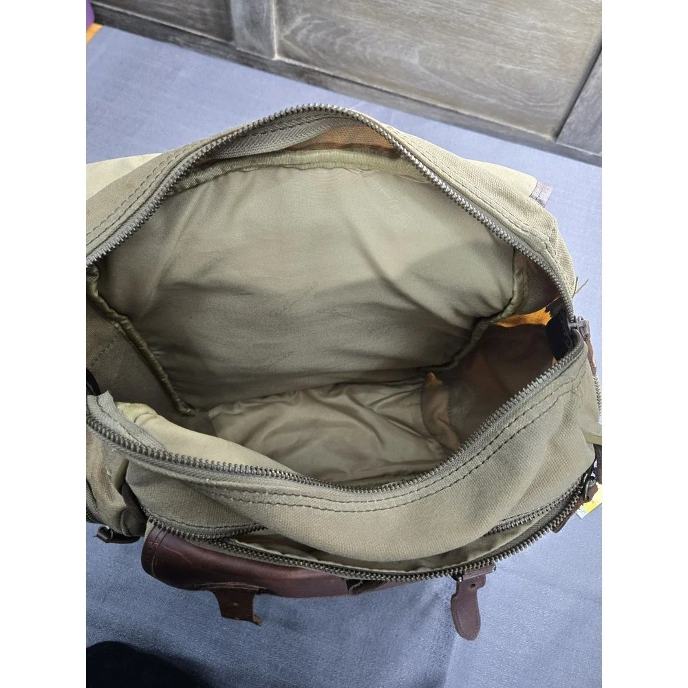 Bob Timberlake Luggage Rucksack Backpack Canvas Leather Bass Pro 2007